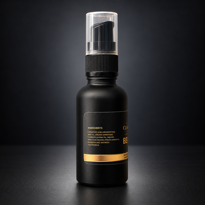 Classic Beard Co. Unscented Beard Oil ingredients view
